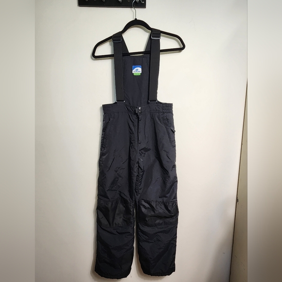 Slalom Other - Slalom Girls Black Snow Bib Size XL 14/16.  #A17